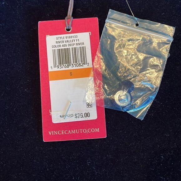 Vince Camuto royal blue black design Small - Picture 5 of 8